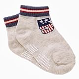 1Pスニーカー丈ソックス57　アオ　9-12cm