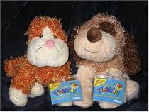 Webkinz Cheeky Cat and Cheeky Dog