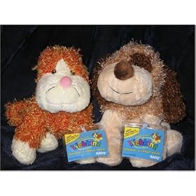 Webkinz Cheeky Cat and Cheeky Dog
