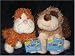 Webkinz Cheeky Cat and Cheeky Dog