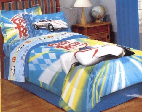 Speed Racer Twin 3 PCS Bedding Set Brand New!