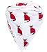 My Mini McGee Baby Bandana Bibs with Snaps, 4 Pack, Baby bibs for Boys, Infants and Toddlers, Baby Gift, Foxy Bear Collection