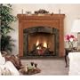 Hearth and Home Mantels 6117 Royalton Flush Fireplace Mantel Finish: Golden Oak