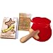 Olive wood Comfort Cross Package with box,Velvet bag & Lord's Prayer card - The Holding or Hand Cross (4 inches) - Large