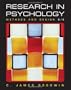 Research In Psychology: Methods and Design