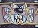 Collectible Decorate Car TAZ Tasmanian Devil Looney Tunes Plastic License Plate Made in USA