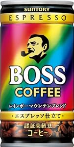 サントリー コーヒー ボス レインボーマウンテンブレンド 185g×30本