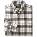 Long-Sleeve Original Plaid Signature Twill Shirt