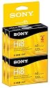 Sony Hi8 Camcorder 8mm Cassettes 120 Minute (4-Pack)