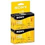 Sony Hi8 Camcorder 8mm Cassettes 120 Minute  (4-Pack)