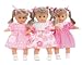 Deluxe Girls Fashion Doll with Pink Dress