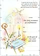 100 Confirmation Certificates in Spanish (Made in Italy) - 7" x 10.5"