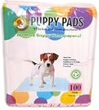 Best Pet Supplies Puppy/Training Pads, Pink, 100-Pack