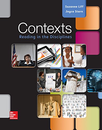 Contexts: Reading in the Disciplines