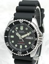MENS CITIZEN AUTOMATIC 200M DIVERS WATCH # NY2300-09EB