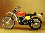 Montesa Enduro 250 Motorcycle Poster: Unknown. 24.00 inches by 18.00 inches. Art Print Poster