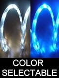 18Ft Color Selectable Rope Lights; ocean blue and pure white LED Rope Light Kit; Christmas Lighting; outdoor rope lighting