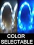 10Ft Color Selectable Rope Lights; ocean blue and pure white LED Rope Light Kit; Christmas Lighting; outdoor rope lighting