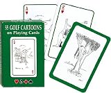 Golf Cartoons Collectibles Poker Playiing Cards - Naipes de Poker Collecionables