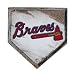 Atlanta Braves Home Plate Design Mouse Pad