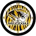 Missouri Tigers NCAA Dimension Wall Clock