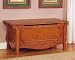 Medium Oak Veneer Cedar Chest With Storage