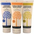 Lavender, Vanilla Orange & Lemongrass Body Lotion (3 pack) Made with organic ingredients & 100% pure essential oils