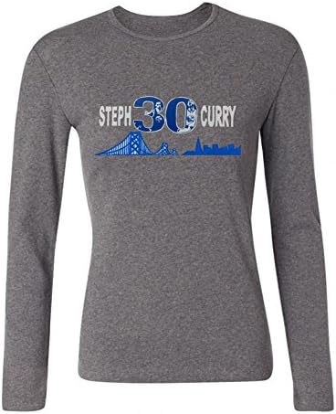 Women's 2016 Basketball Toronto All Star Game West Stephen Curry Long Sleeves T-Shirts