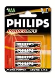 Philips PowerLife Alkaline AAA Multipack (4 Batteries)