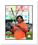 Vladimir Guerrero Anaheim Angels MLB Double Matted 8x10 Photograph 2007 All-Star Game Home Run Derby Champion