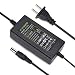 DC 12V 5A Power Supply Adapter, US Plug, 4.6FT Power Code, AC 100-240V to DC 12V 5A Switching Transformer Jack 5.5mm x 2.5mm for LED Strip, Light, Cameras CCTV