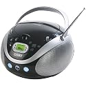 Coby Portable MP3/CD Player with AM/FM Radio - Black (MPCD471)