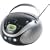 Coby Portable MP3/CD Player with AM/FM Radio - Black (MPCD471)