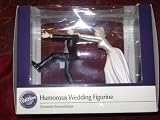 HUMOROUS WEDDING FIGURINE-Oh No You Don't