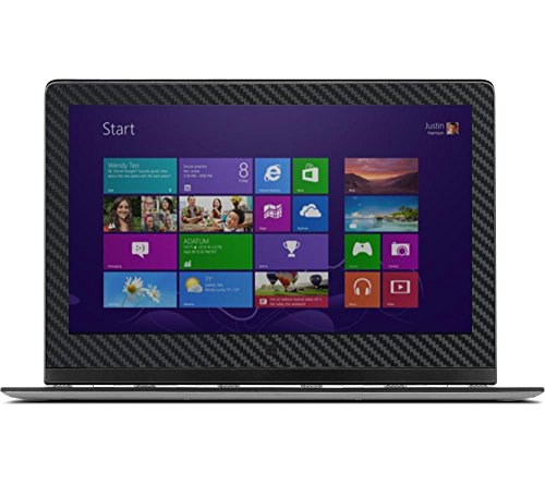 Black Carbon Fiber skin decal wrap skin Case for Lenovo Yoga 3 Pro 13.3