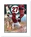 Carlton Fisk Boston Red Sox MLB Double Matted 8x10 Photograph Jersey Retirement Day