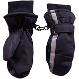 N'Ice Caps Kids Thinsulate and Waterproof Reflector Ski Mittens