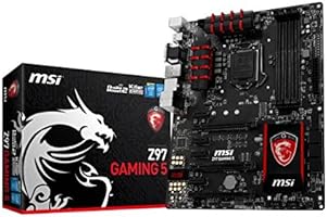 MSI ATX DDR3 2600 LGA 1150 Motherboards Z97 GAMING 5