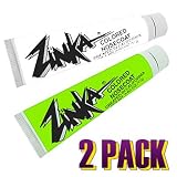 Zinka Colored Sunblock Zinc Nosecoat 2 Pack Bundle - White Green
