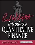 Paul Wilmott Introduces Quantitative Finance