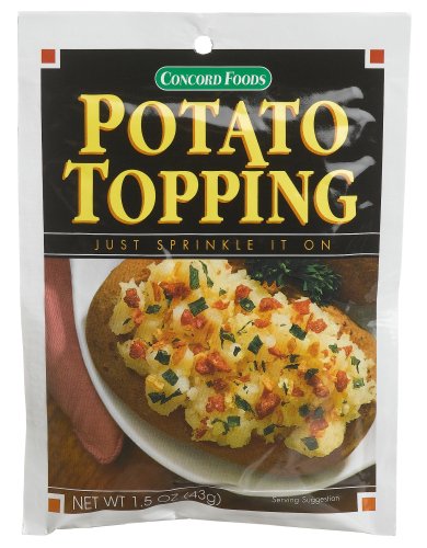 Concord Potato Topping, 1.5-Ounce Pouches (Pack of 18 )