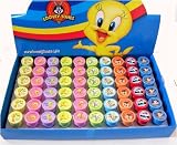 Looney Tunes Stamps : 6 pcs Tweety Bunny Taz Stamps