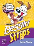 Beggin' Strips, Bacon Flavor Dog Snacks, 3-Ounce Bags (Pack of 12)