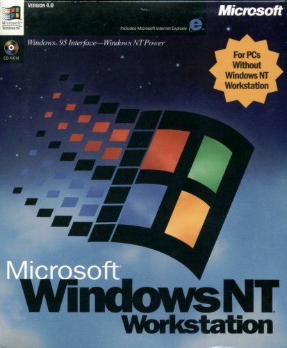 Microsoft Windows NT 4.0 Workstation (Full Retail Version 4.0 CD-ROM)