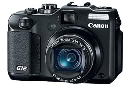 Canon G12 10MP Digital Camera with 5x Optical Image Stabilized Zoom and 2 8 inch Vari-Angle LCD