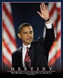 Barack Obama (Destiny) Art Poster Print - 16 X 20