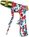 Plastair Fashion Water Nozzle with Stream to Mist Watering Patterns, Floral Pattern #WN-F-A