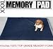 69X39 XXXL 100% Orthopedic Grade Memory Foam Pad Pet Bed for Very Big Dog or 2 to 4 Dogs Family size - Extra Large JUMBO human size as Twin size mattress
