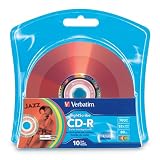 Verbatim 96935 700 MB 52x LightScribe Color Recordable Discs CD-R