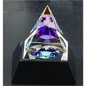 Crystal Pyramid Globe
